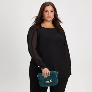 NWT Laura Chiffon Sleeve Top​